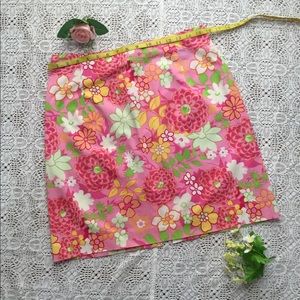 John Roberts Floral Womens Skirt Size 14P